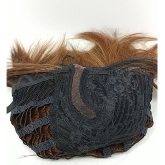 Brown lace part heat resistant bob wig - Picture 6 of 6